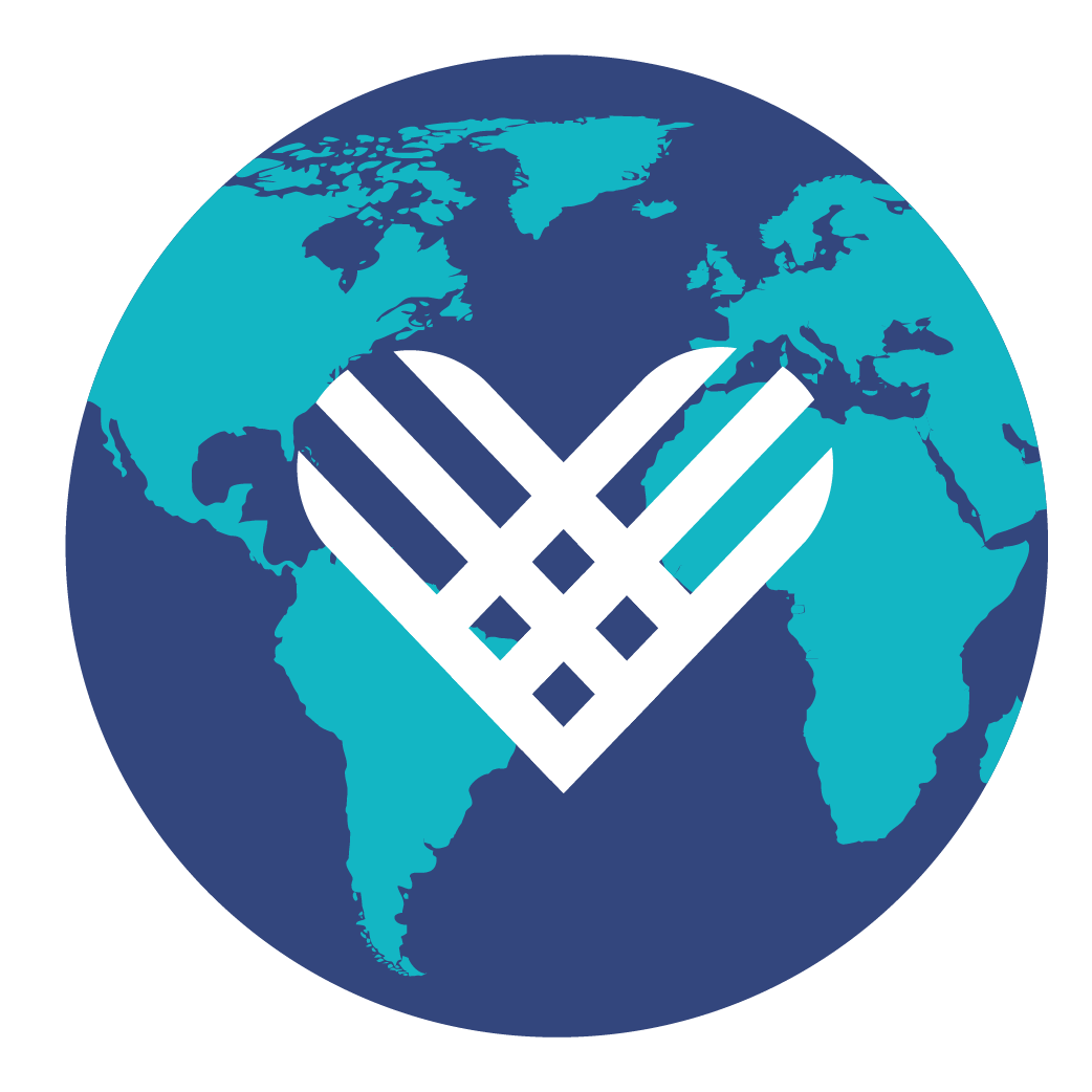 Giving Tuesday globe and heart logo
