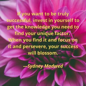 Sydney Madwed Quote